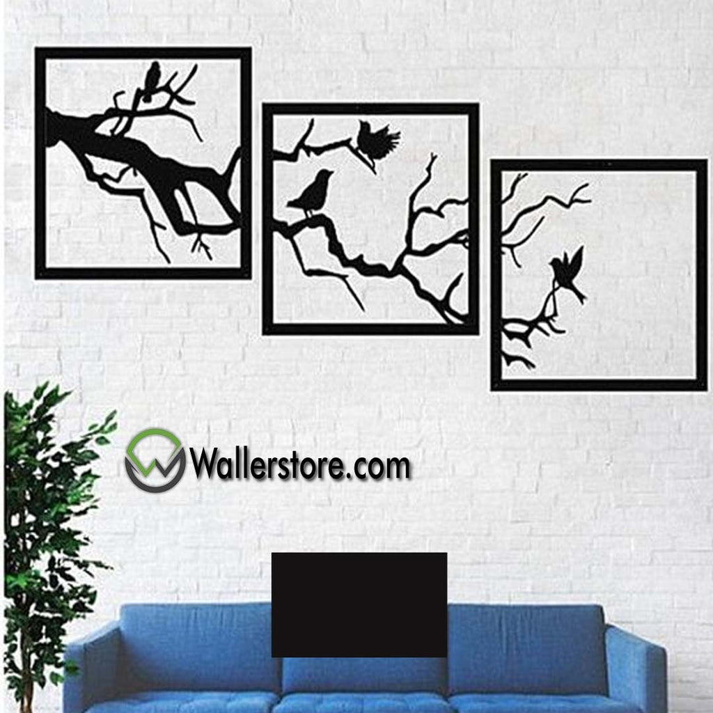 3PCS TREE BRANCHES WALL HANGING