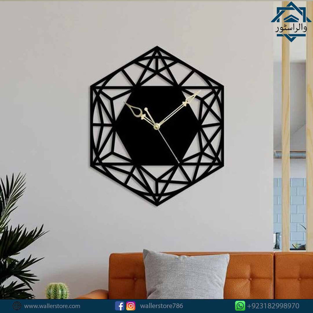 Wooden Wall Clock WD-008