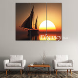 3 PCS 3D Digital Wall Frame