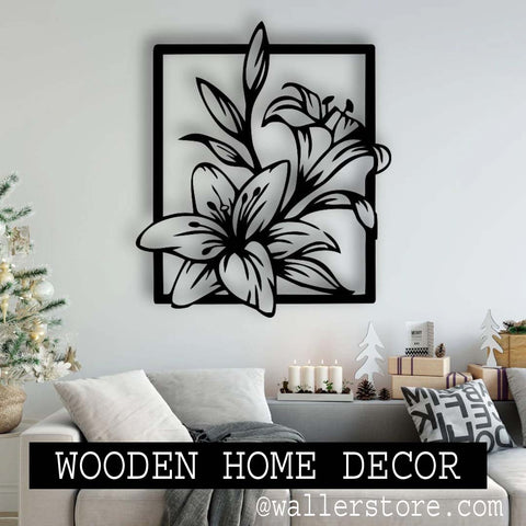 1 PCS FLOWER WALL HANGING