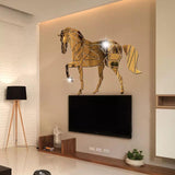 GEOMATRIC HORSE (SIZE 24X20 INCH)