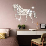 GEOMATRIC HORSE (SIZE 24X20 INCH)