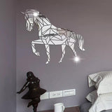 GEOMATRIC HORSE (SIZE 24X20 INCH)